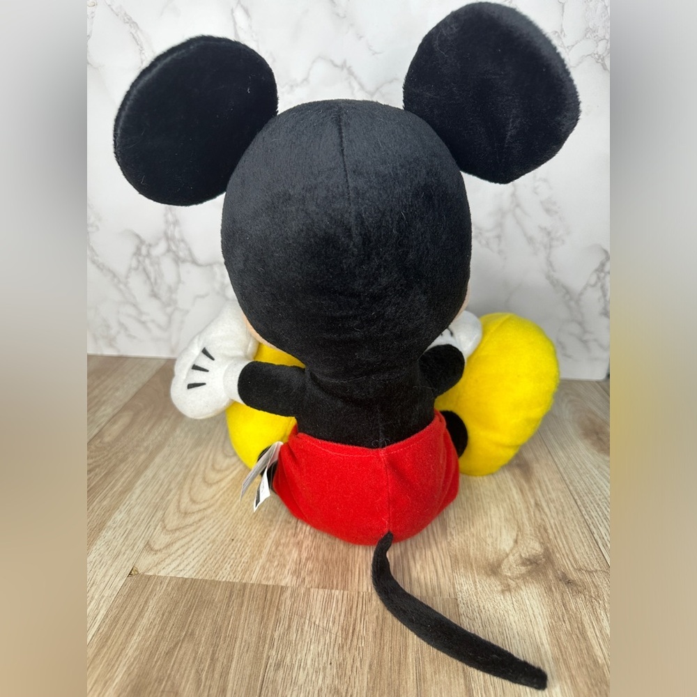Disney Mickey Mouse Plush Star Photo Frame Stuffed Animal Toy Room Decor - Picture 3 of 4